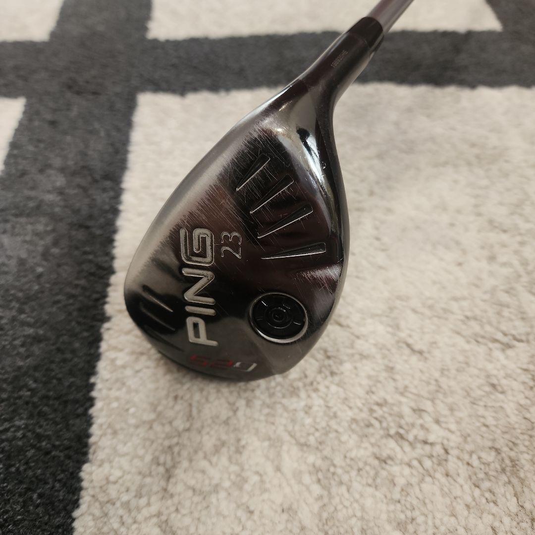 名器 PING G25 ユーティリティ 23°20° 新品ヘッドカバー付き