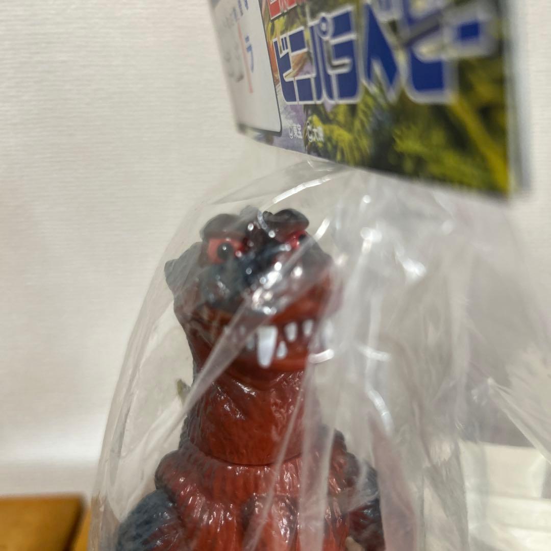 マーミット ビニパラベビー ゴジラ 1期 (茶成型/メタリックブルー)
