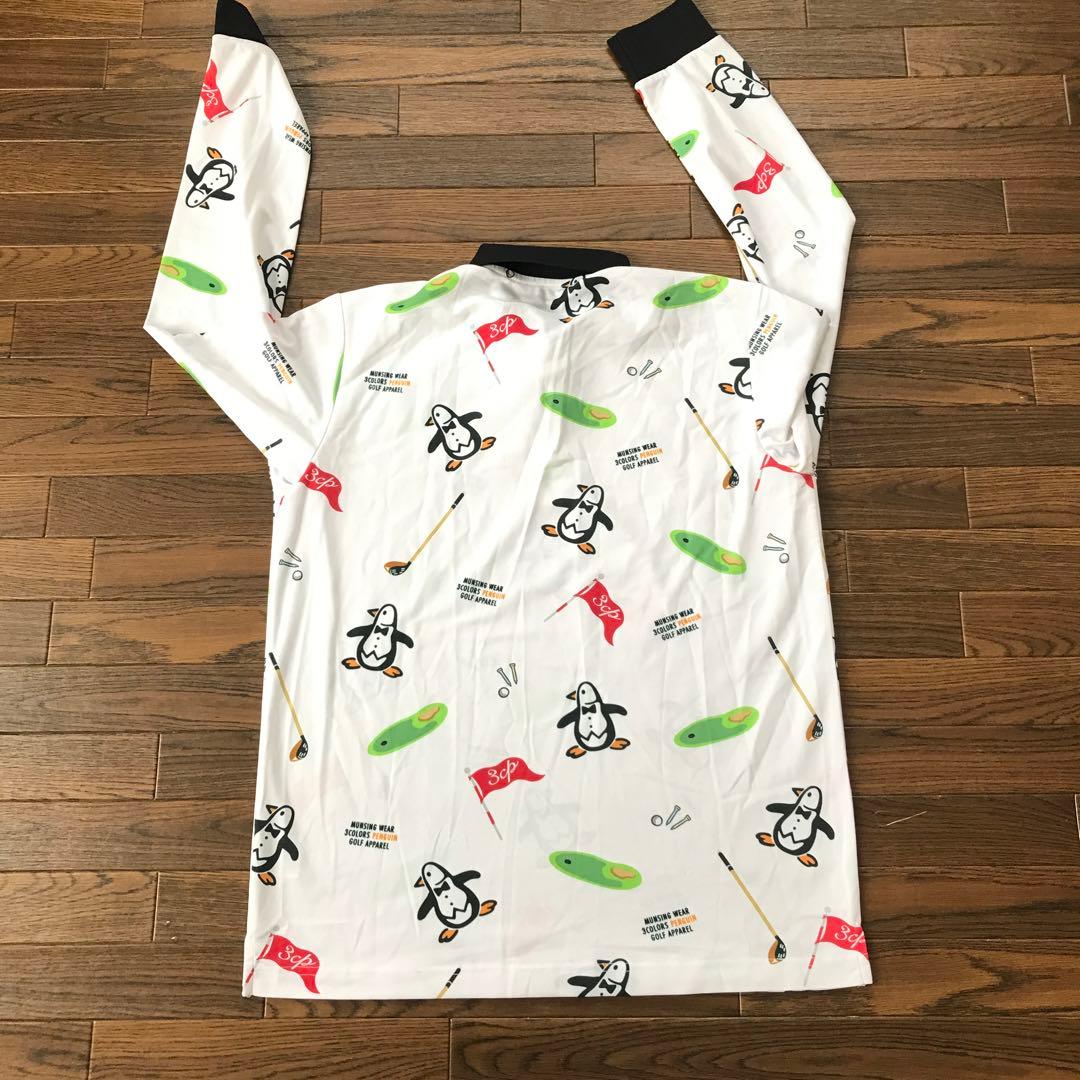 マンシングウェア エンボイ　Lサイズ　総柄シャツ