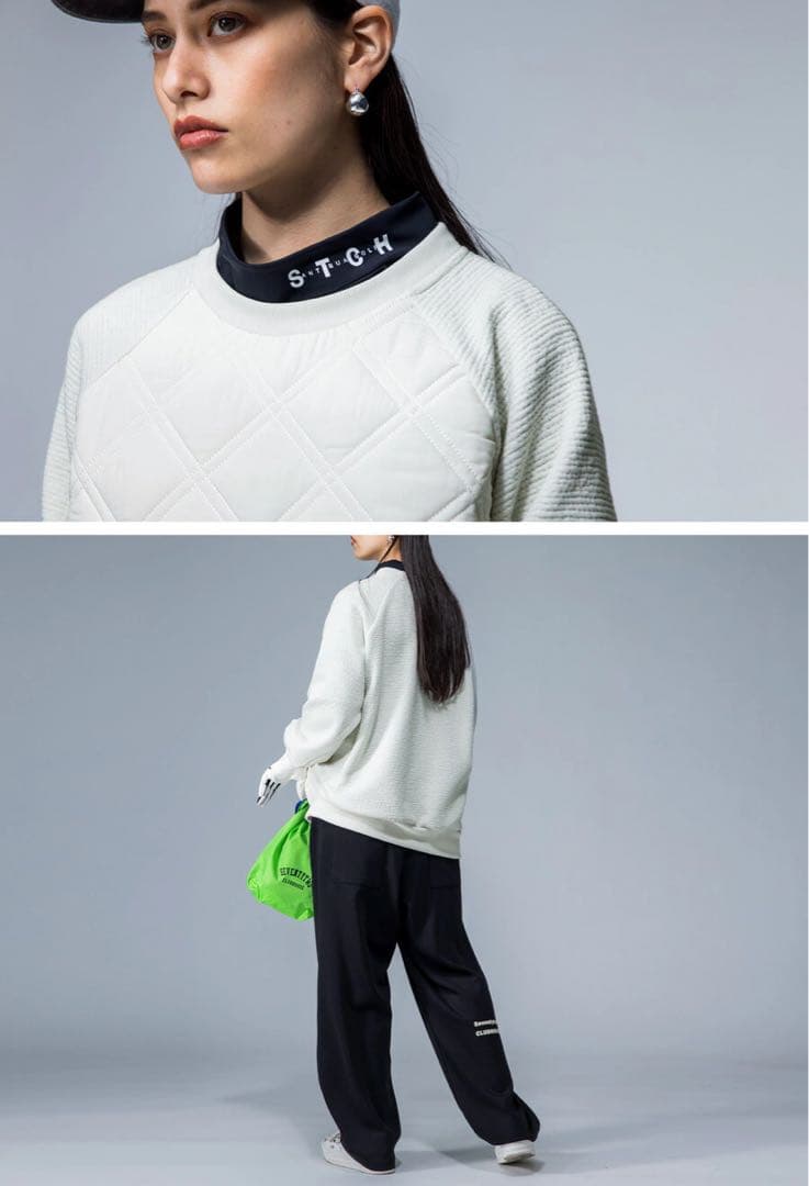 定価¥15,000＊完売品＊ANTIQUA GOLF × STCH＊トップス 白