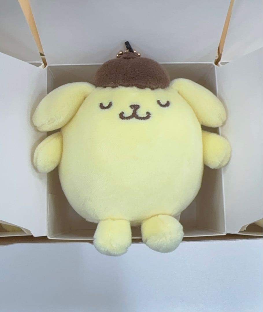 ポムポムプリン マスコット　ポムポムコレクション　むにゅぐるみ