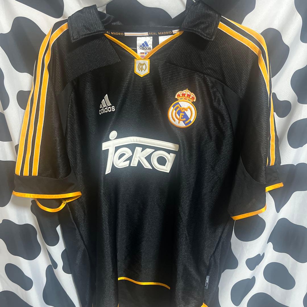 adidas REAL MADRID シャツ ブラック/イエロー