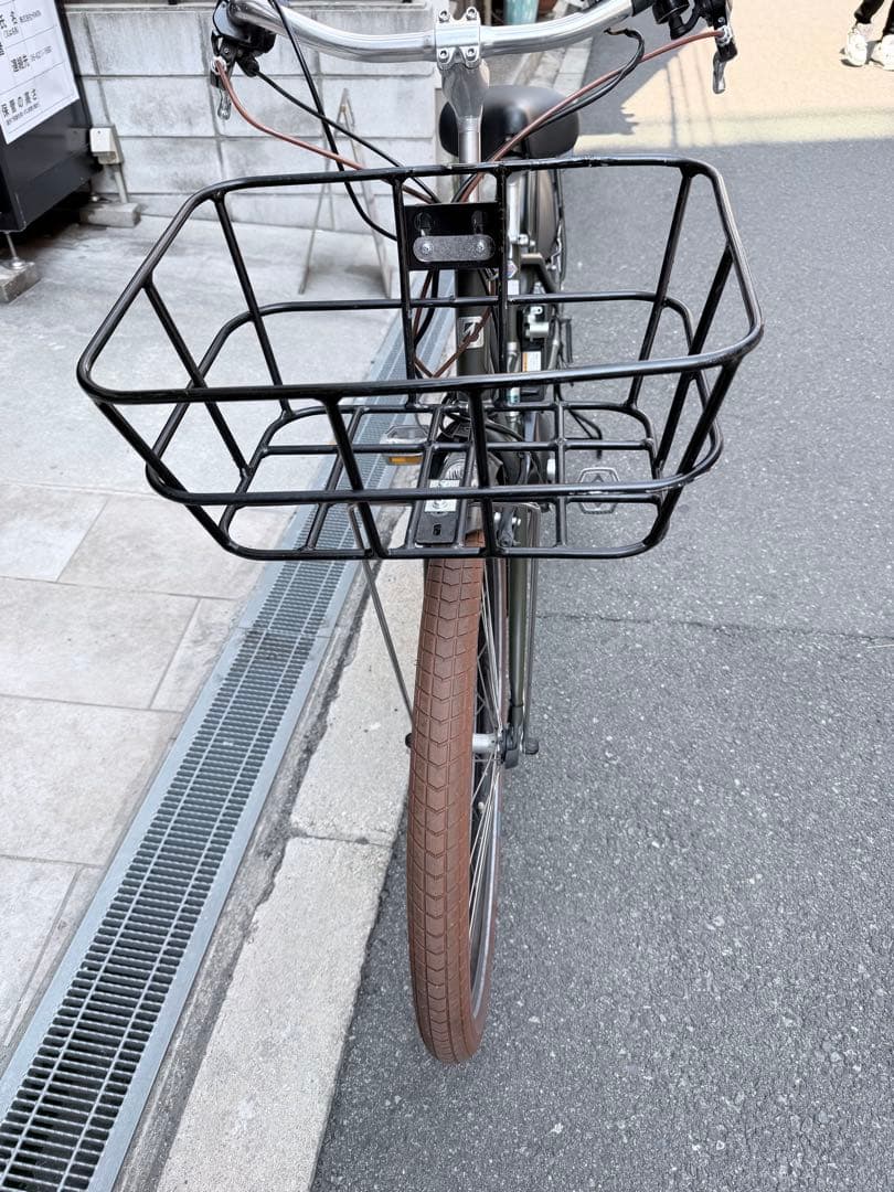 HYDEE II ブリヂストン 電動アシスト自転車 オリーブグリーン