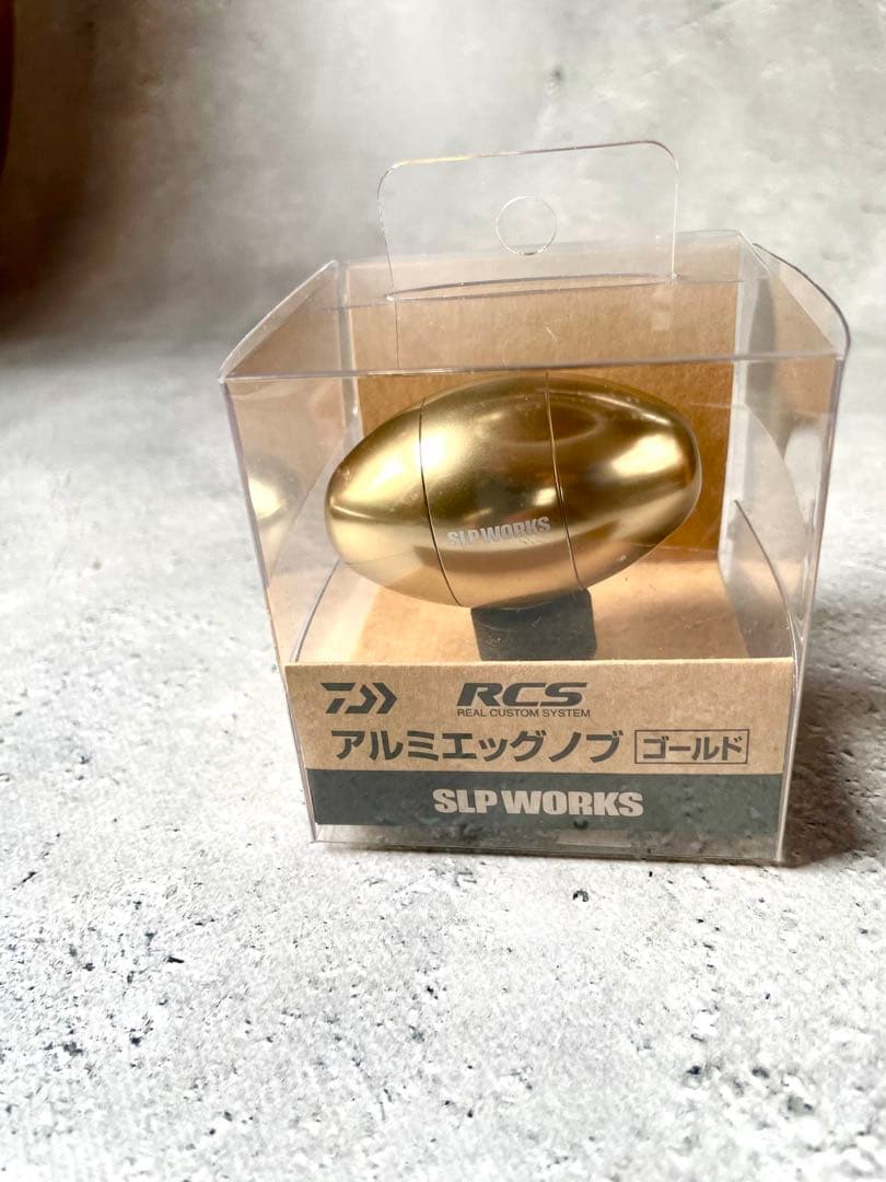 【極美品】ダイワ SLP WORKS RCS アルミエッグノブ ゴールド