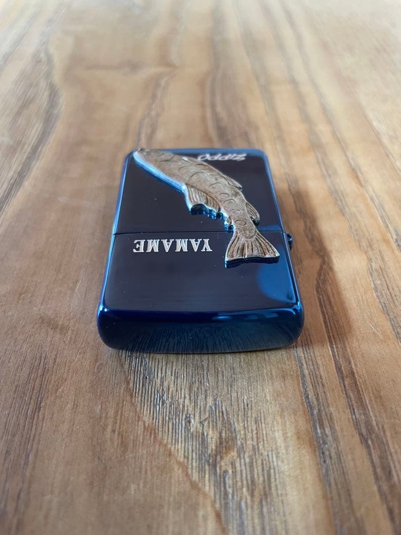 ZIPPO フィッシュ　ヤマメ　ブルー　ヴィンテージ
