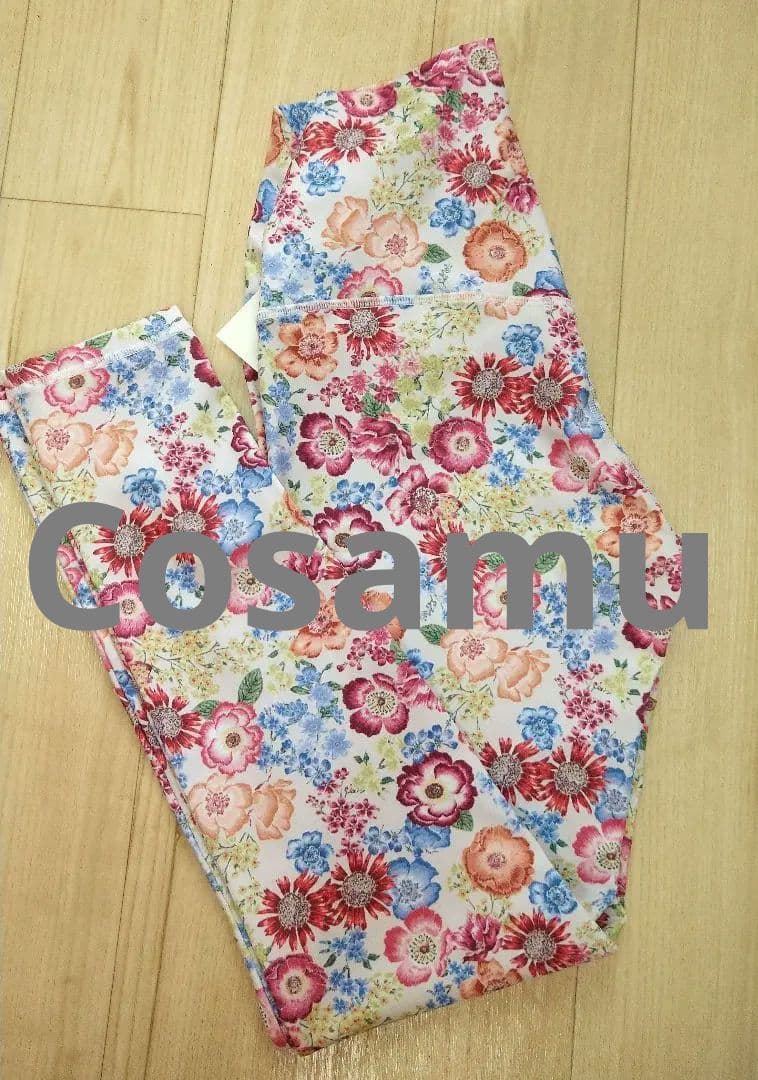 【新品未使用】SUKALA エンブロイダリー　レギンス　M
