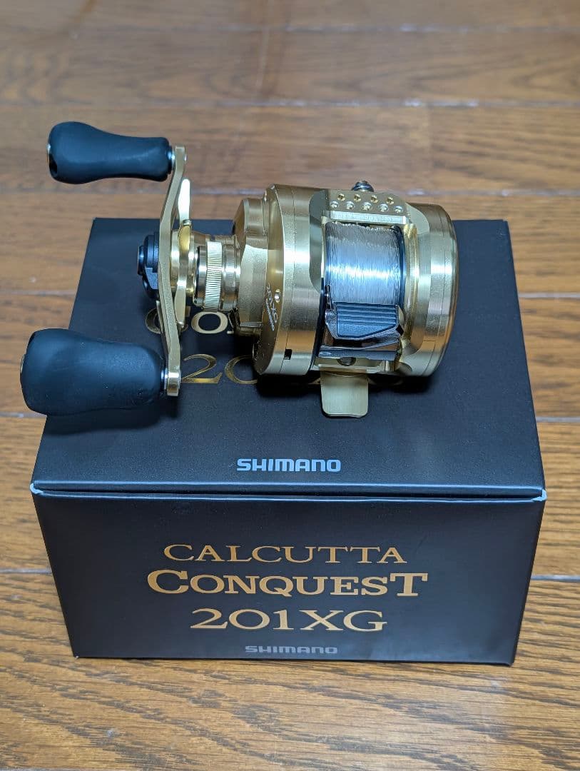 【美品】シマノ 22 カルカッタコンクエスト 201XG 左ハンドル 2022
