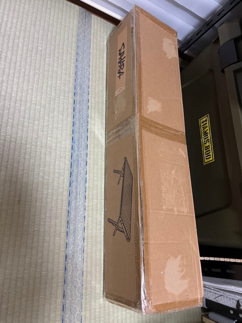 新品　FieldSAHARA (フィールドサハラ)ウッドロールテーブル 漆黒