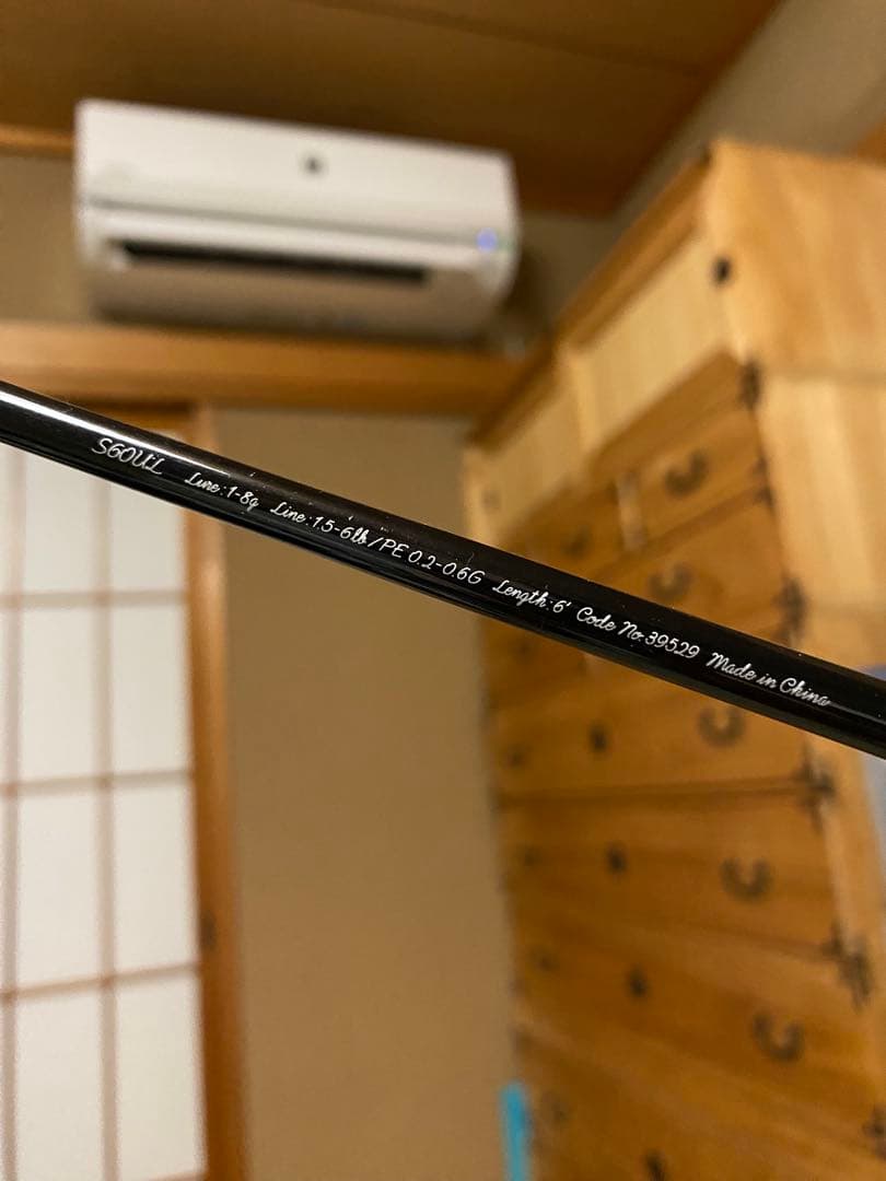 トラウトロッド SHIMANOトラウトライズS60UL