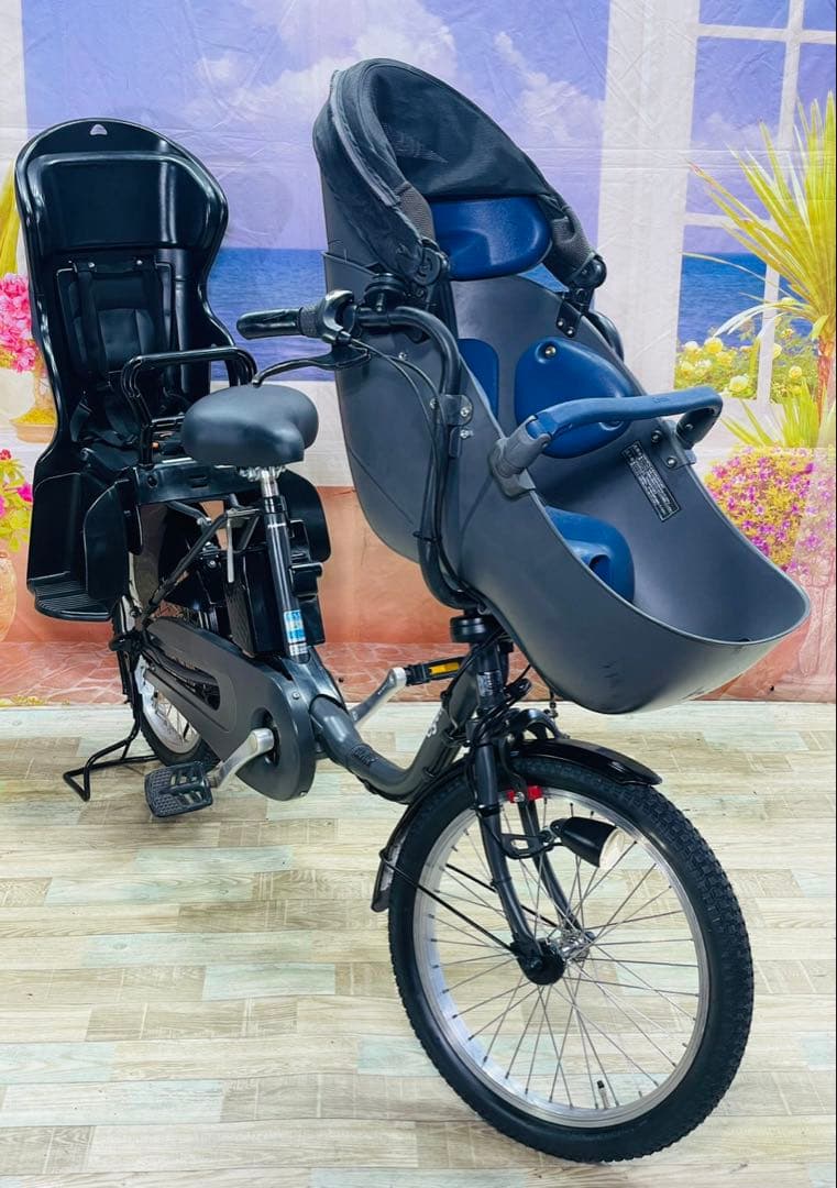 2019年！ギュットクルームDX16AH！⭐️子供乗せ電動アシスト自転車Y3529