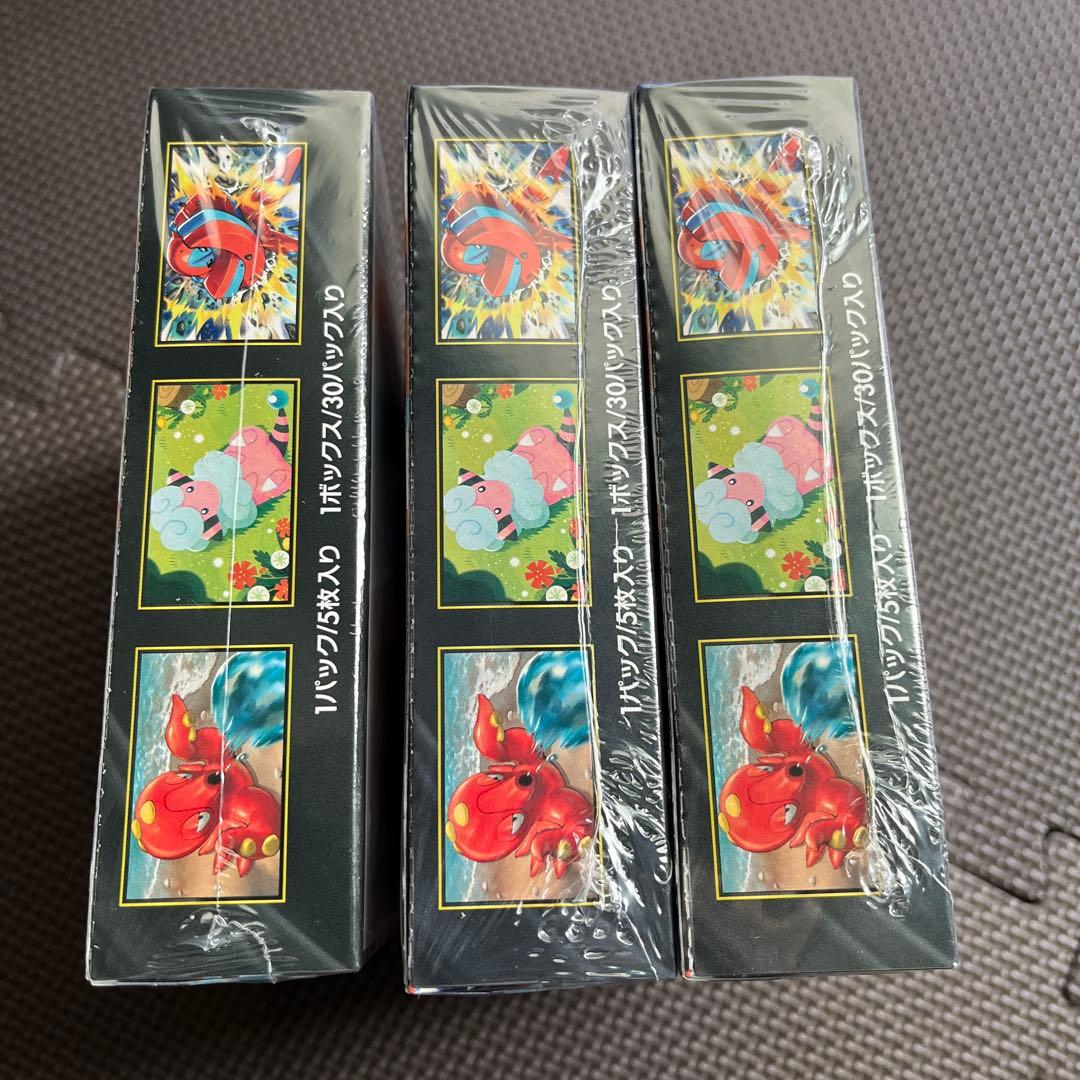 ポケモンカード ニンジャスピナー 3BOX シュリンク付