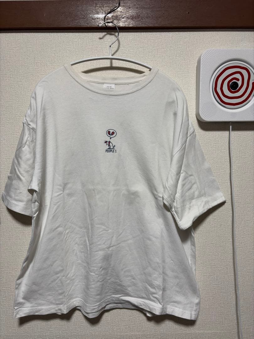 PEOPLE 1 初期グッズ ”ベッドルーム大衆音楽”のビッグTシャツ　Lサイズ