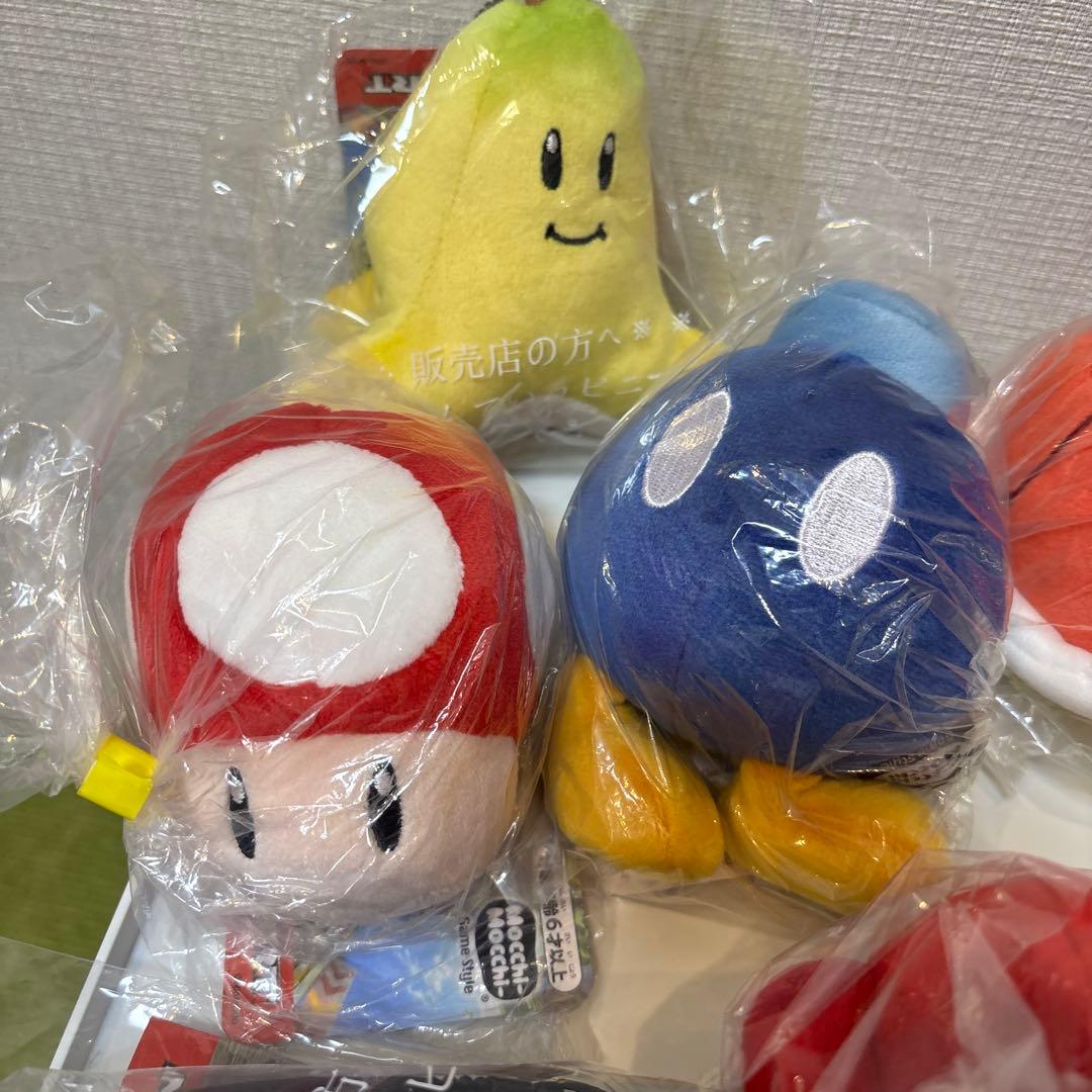 スーパーマリオ　マスコットボールチェーン　キーホルダー　もっちぃもっちぃ