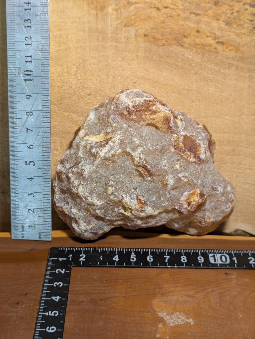 国産鉱物　花石瑪瑙　No.2　台座付き