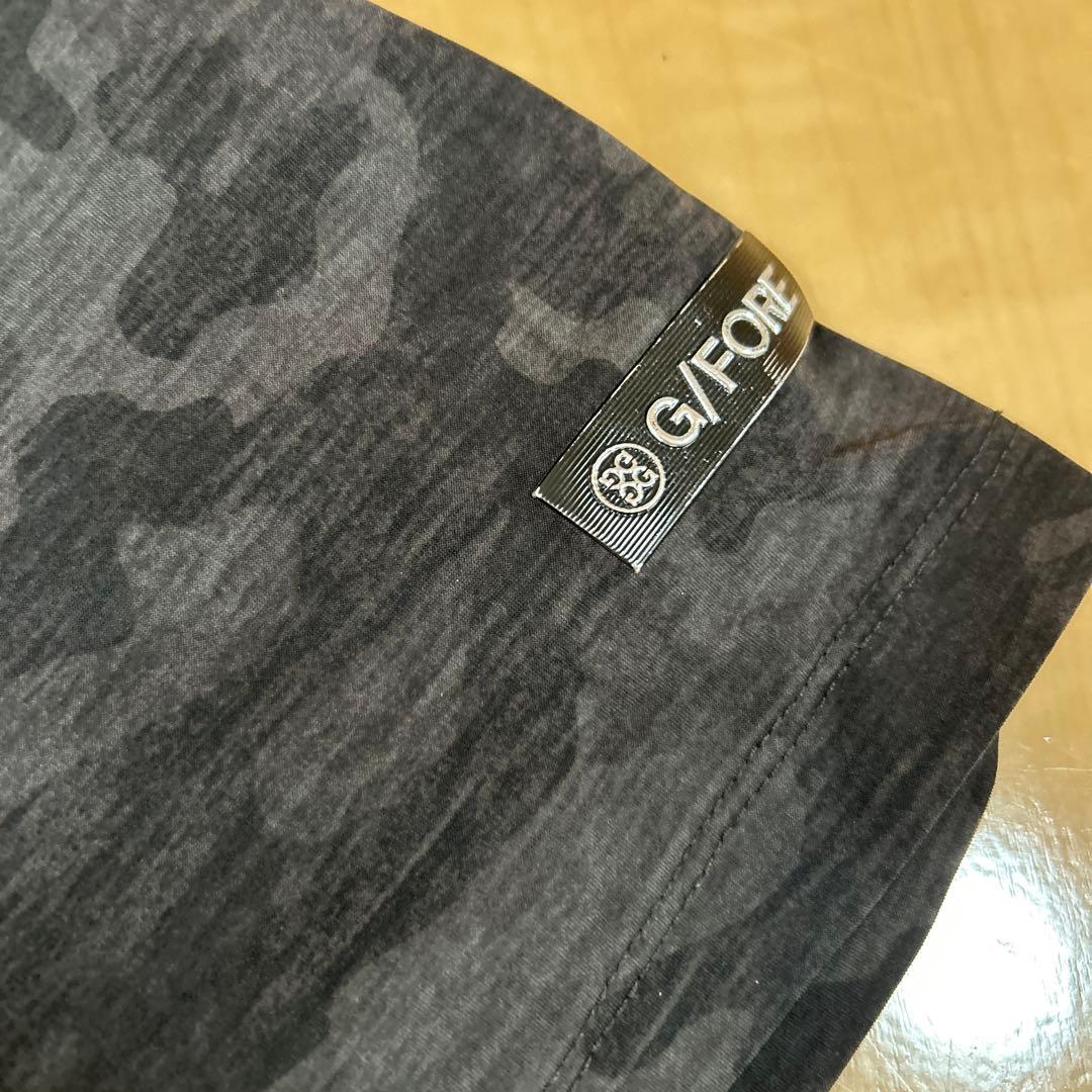 G/FORE ダークグレー 迷彩柄 ポロシャツS