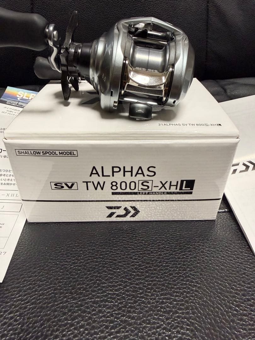 Daiwa アルファスALPHAS SV TW 800S-XHL 浅溝タイプ