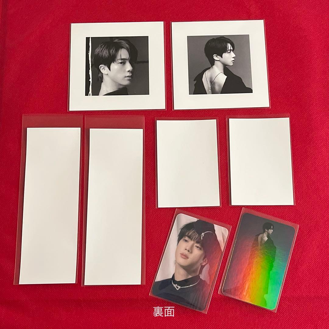 BTS ロングステッカー・ステッカー・ホログラム両面フォトカード等♡Jin