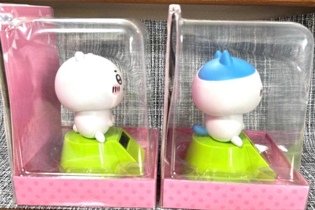 ちいかわ ハチワレ ゆらゆらソーラー 2個セット プライズ景品 電池不要
