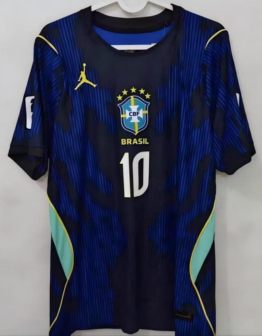 ブラジル代表 2026 アウェイ半袖 ネイマール 10番 ユニフォーム