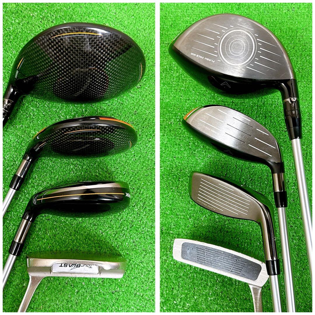 【レフティ】 Callaway MAVRIK メンズ ゴルフクラブ 11本 左