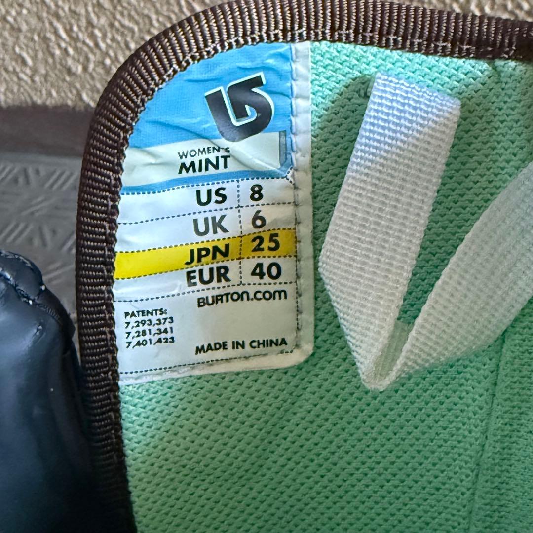 Burton mint 25.0 スピードゾーン ブーツ