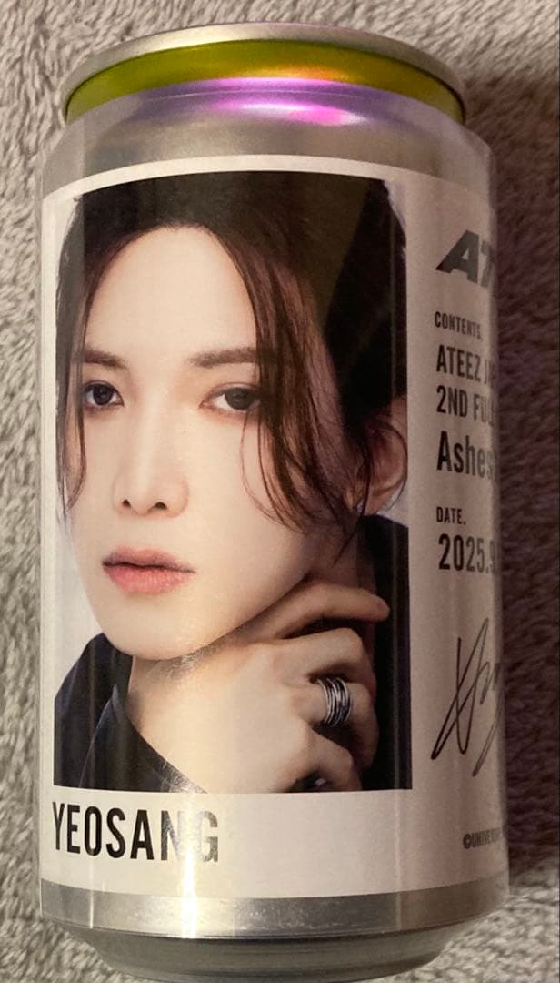 ATEEZ Ashes to Light 缶 サイン入り　メンバーコンプセット