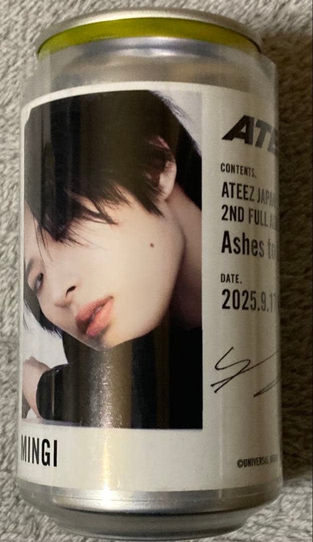 ATEEZ Ashes to Light 缶 サイン入り　メンバーコンプセット