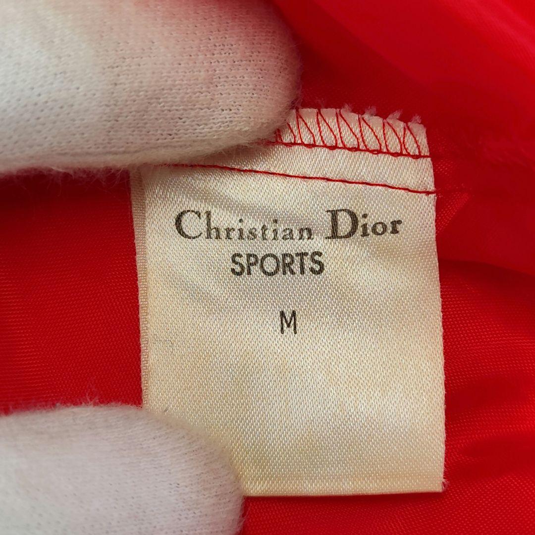 【希少】Dior SPORTS 刻印バックル リネン混 スカート ペチコート付