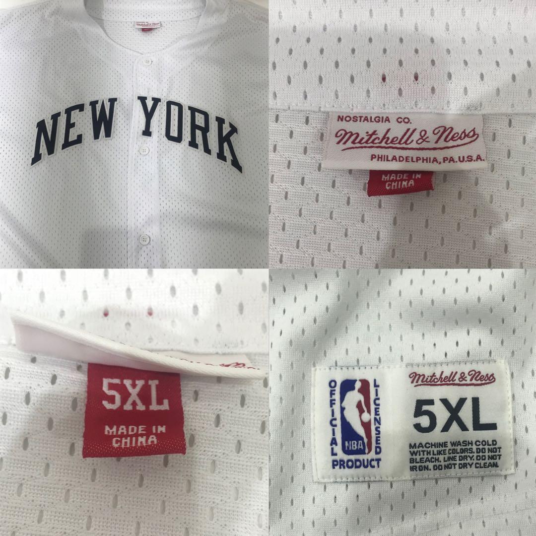 Mitchell&Ness ゲームTシャツ ニューヨークニックス サイズ5XL