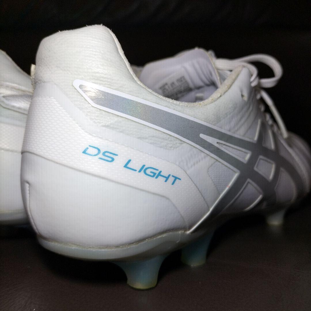25cm【asics】DSライト ワイド　サッカースパイク カンガルー表革仕様