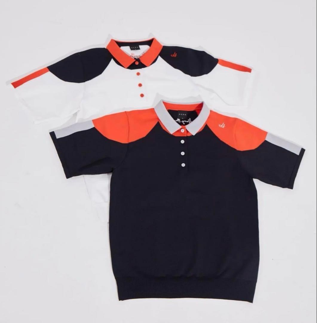 HERG1 M&M KNIT POLO エルグワン ゴルフウェア レディース