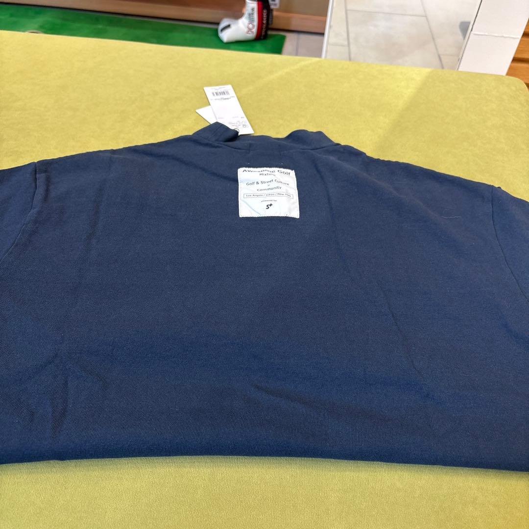 Awesome Golf ネイビーシャツ LL