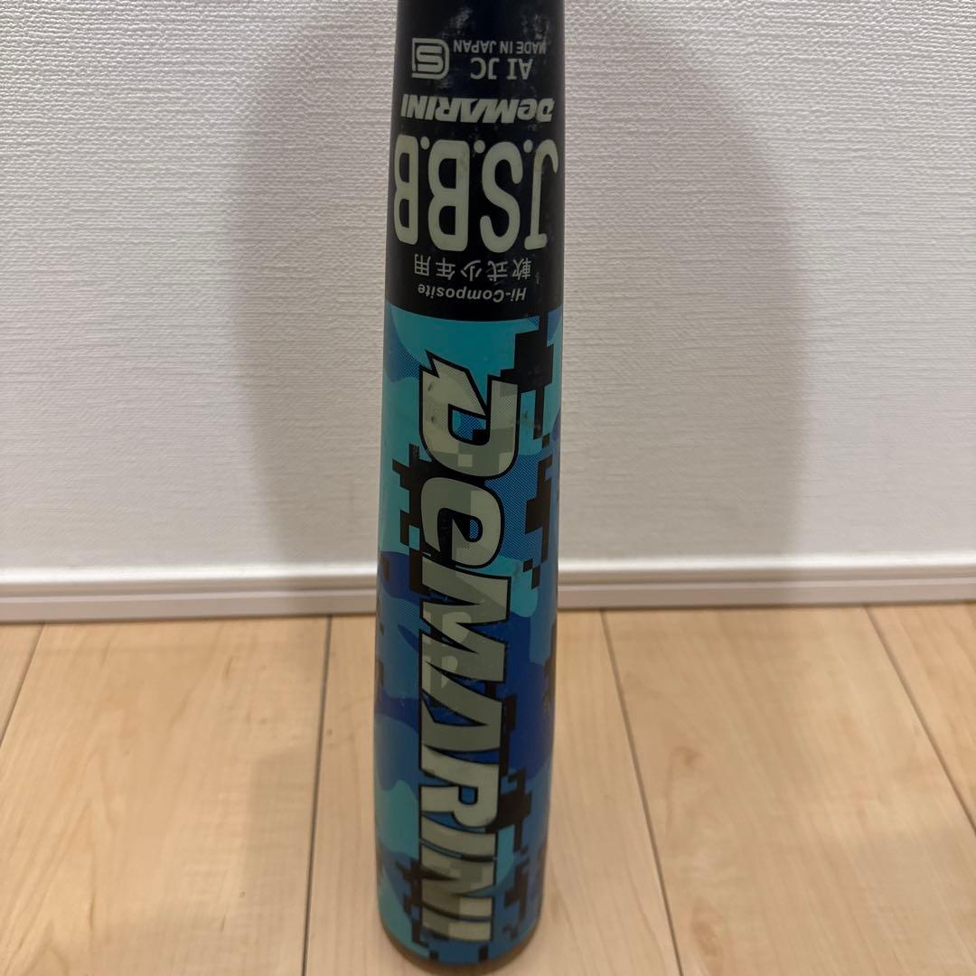 最終スタート価格 DeMARINI K-POINT 少年軟式バット 77cm