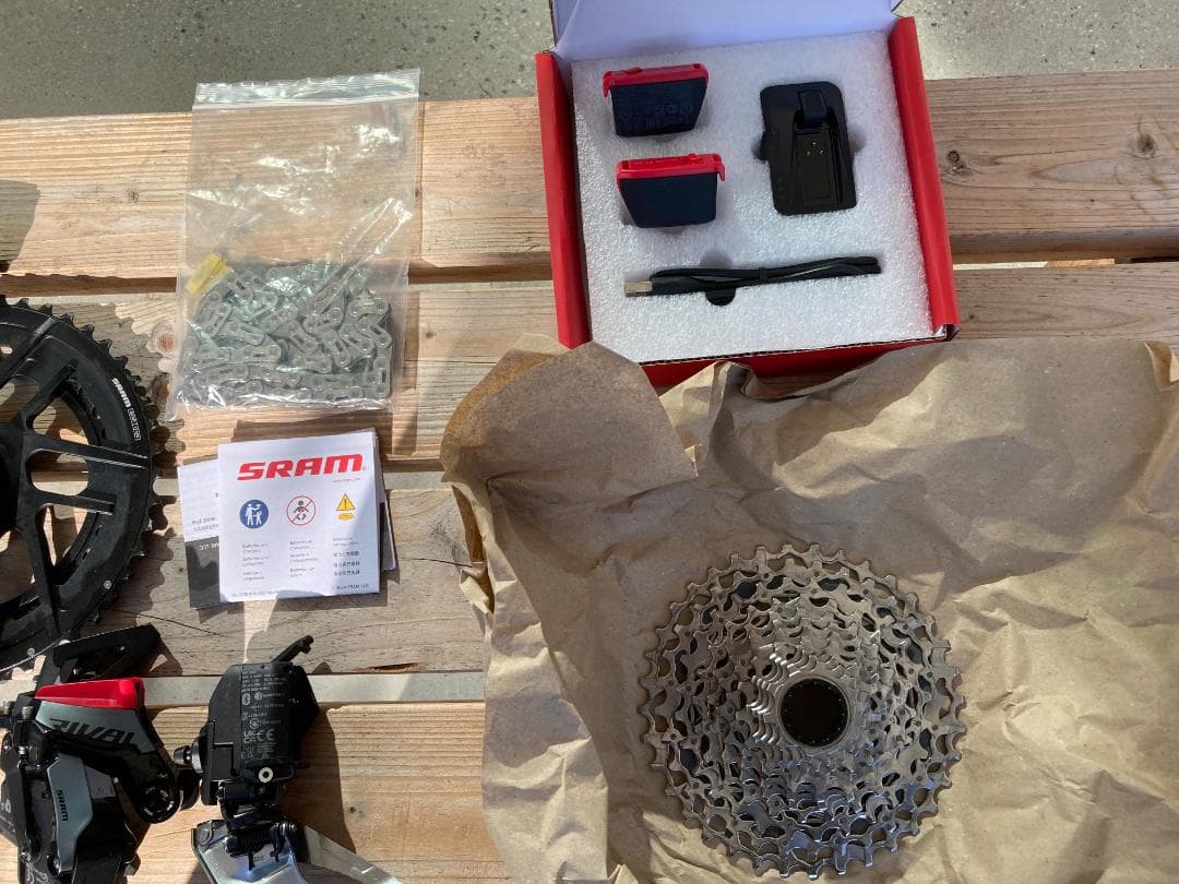 美品 NEW SRAM Rival AXS E1 コンポ フルセット