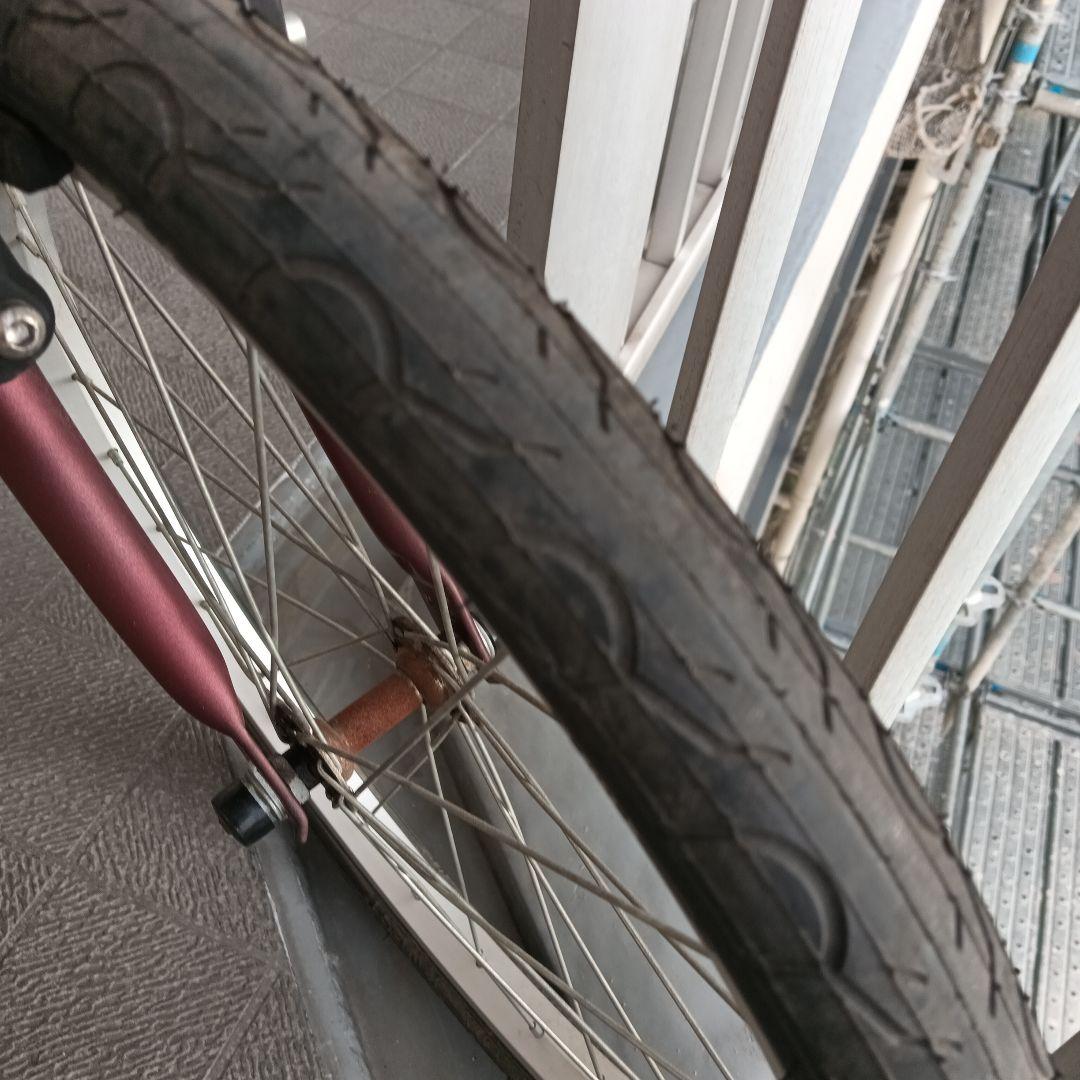 【土日引取限定】DAHON SUV D6 折りたたみ自転車　マットワイン