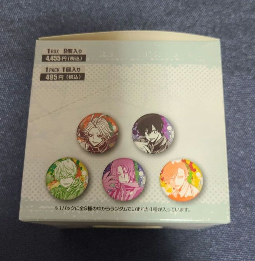 6【桃源暗鬼】 トレーディングホログラム缶バッジ vol.1 1BOX