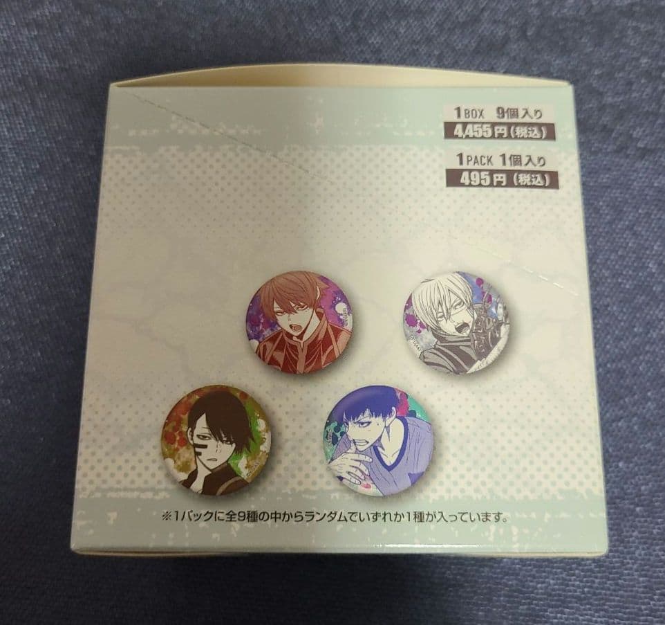 6【桃源暗鬼】 トレーディングホログラム缶バッジ vol.1 1BOX