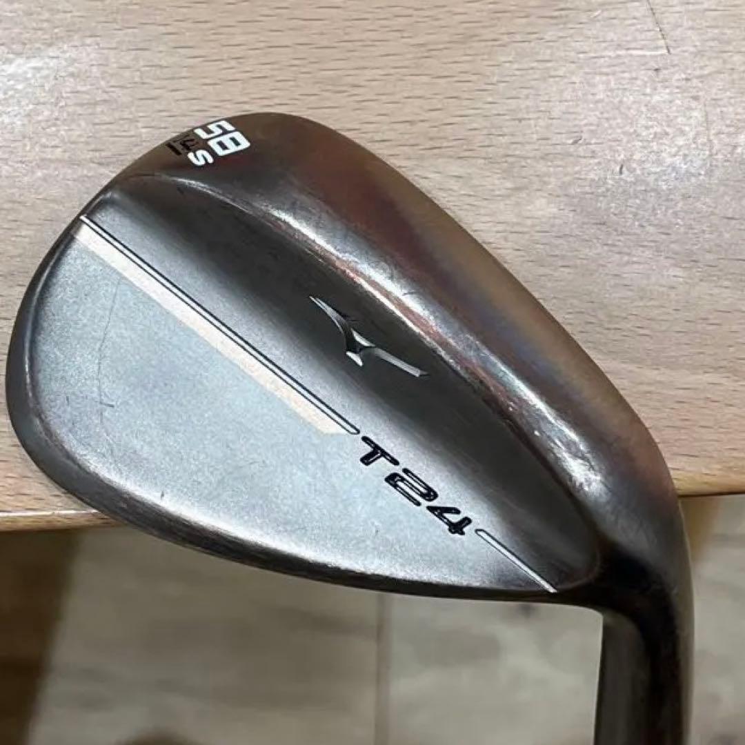 ミズノ T24 ウェッジ58°14S デニムカッパーDGS200 25年購入