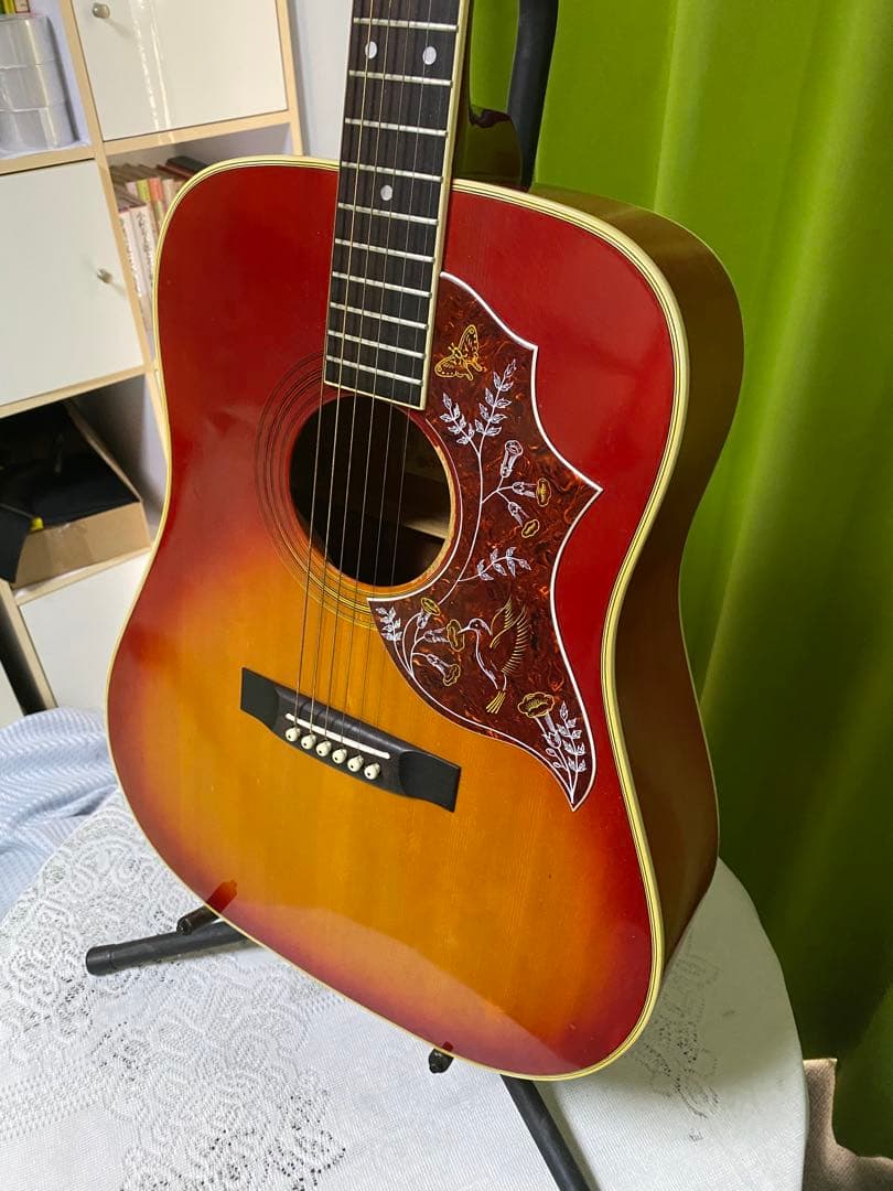 極上美品カントリーしようぜ！ハミングバードONKYOエレアコ音出し良好アコギも！