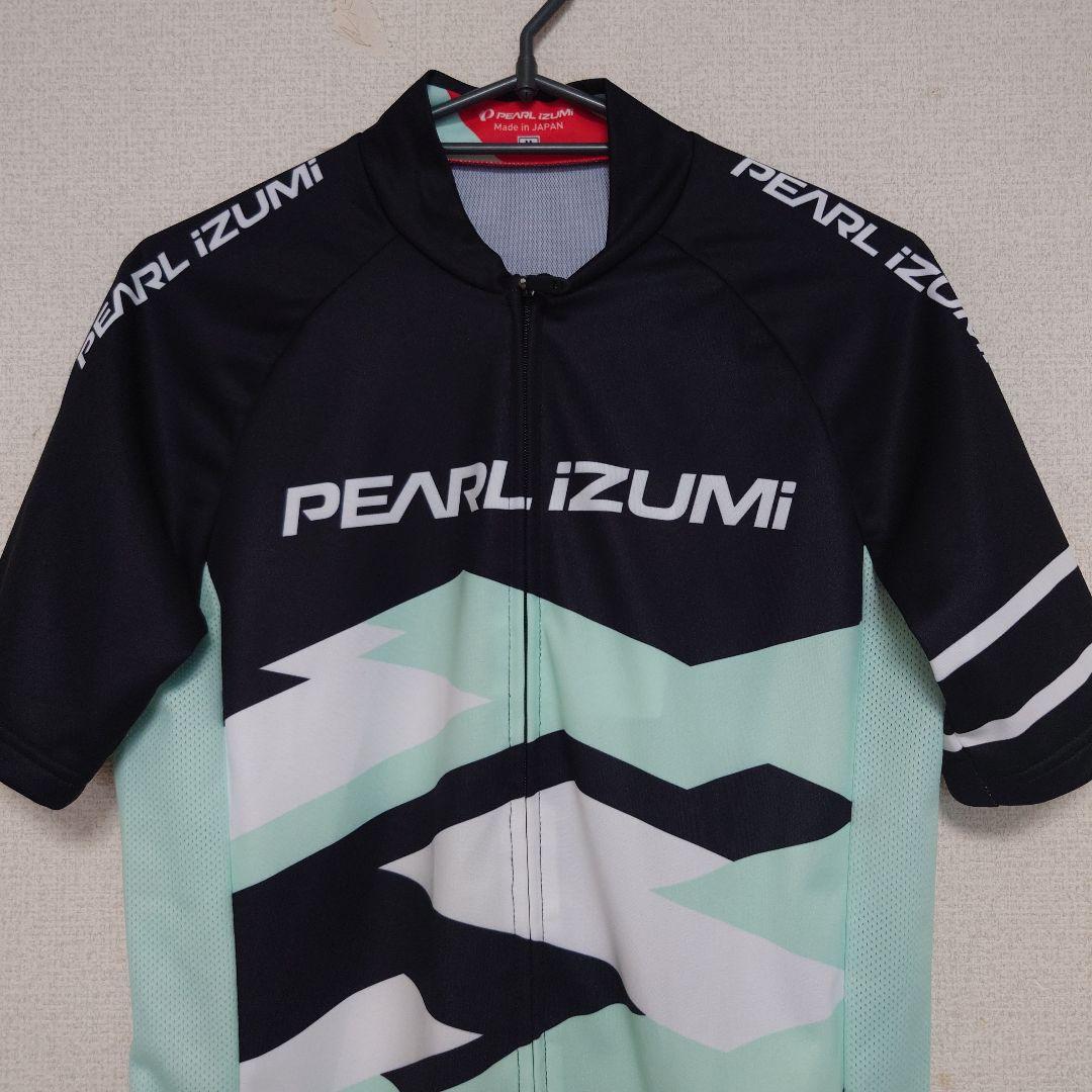 PEARL IZUMI サイクルジャージ ブラック/ミント
