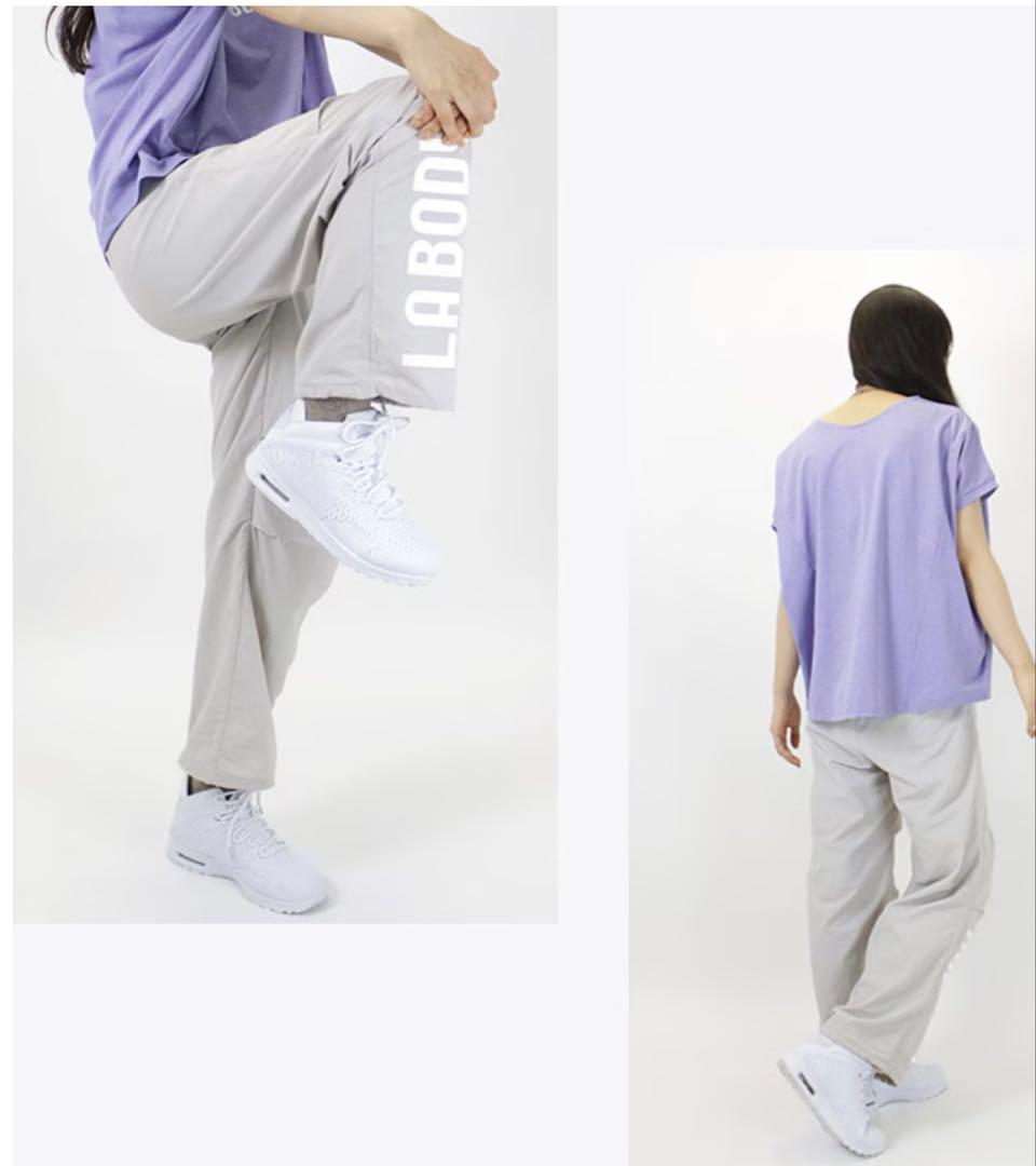 ☆LABODY☆ パラシュートパンツ　カーゴパンツ　グレー　Lサイズ