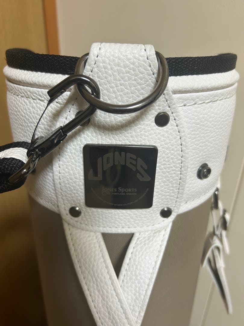 JONES キャディバッグ ベージュ　キャメル