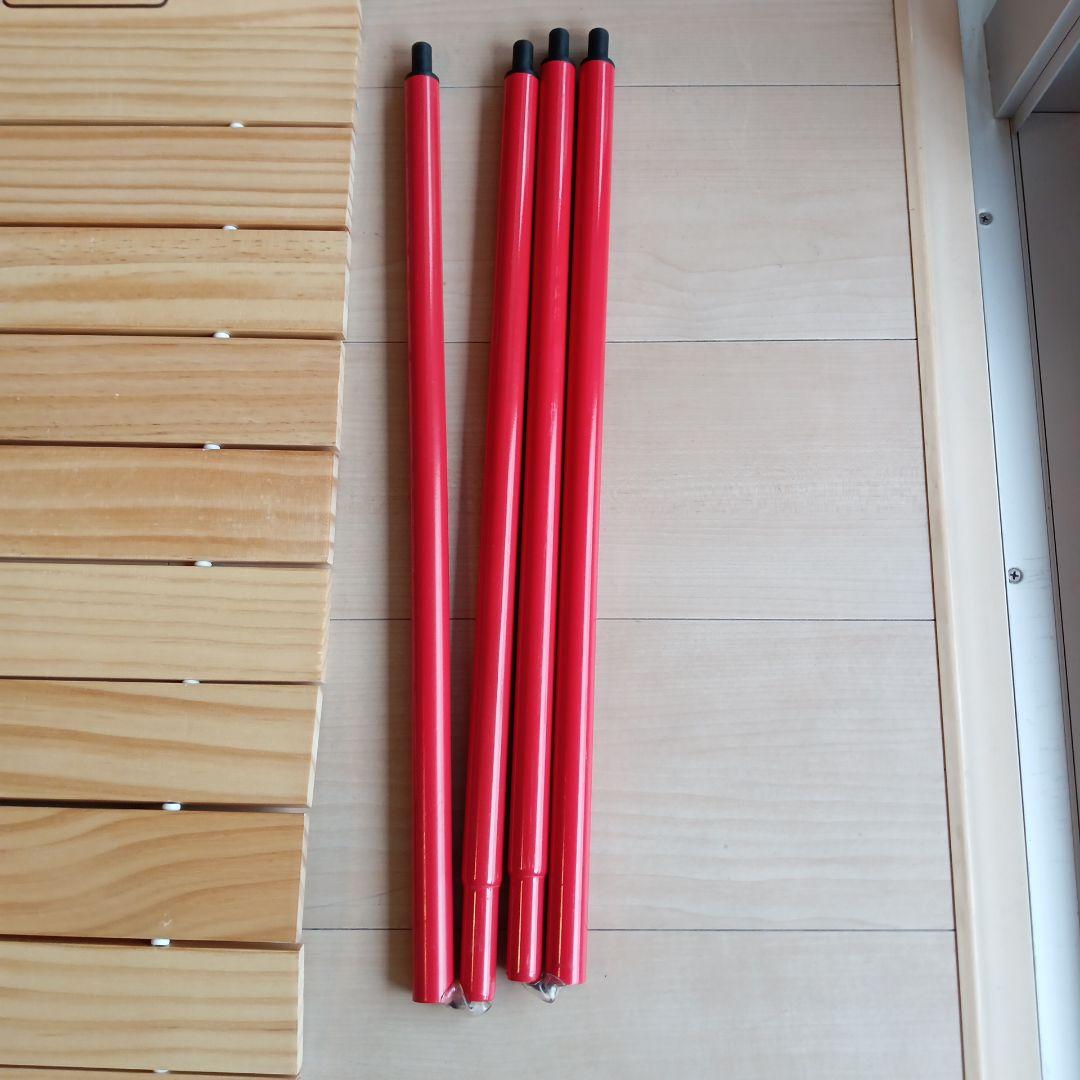 【美品】Coleman(コールマン) アウトドアワゴンウッドロールテーブル