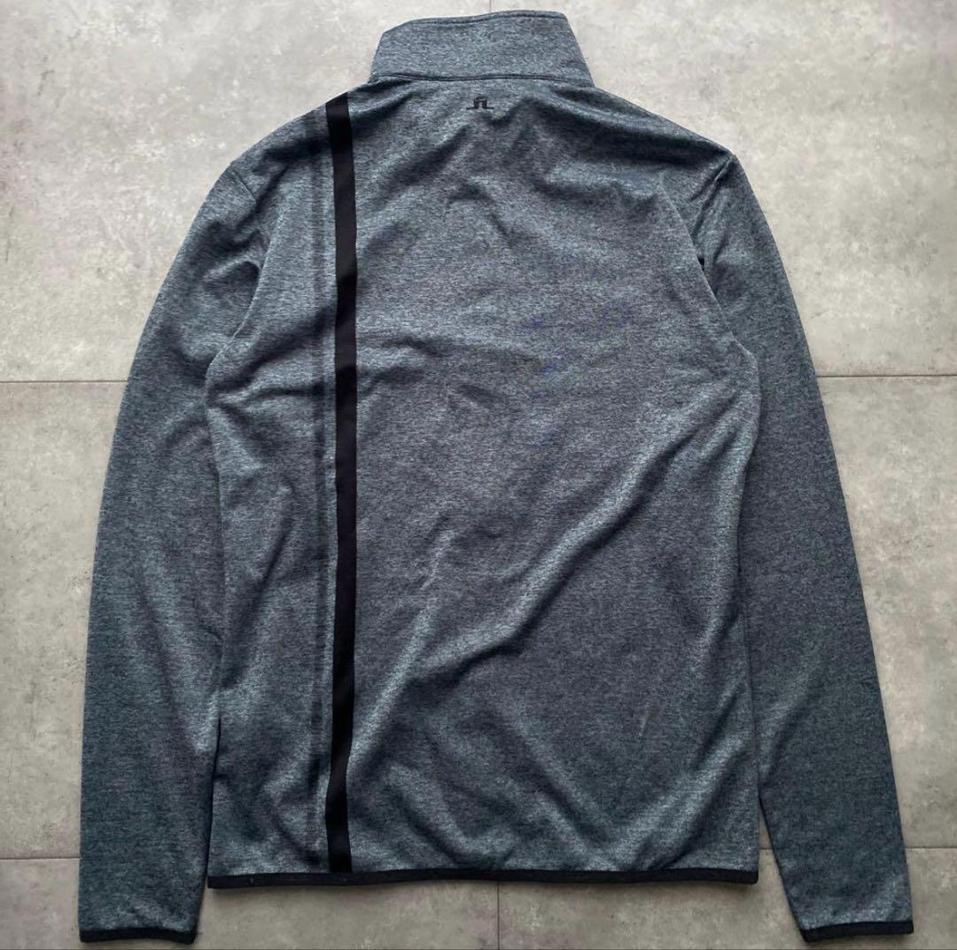 美品　J.LINDEBERG ジップパーカー　ロゴ