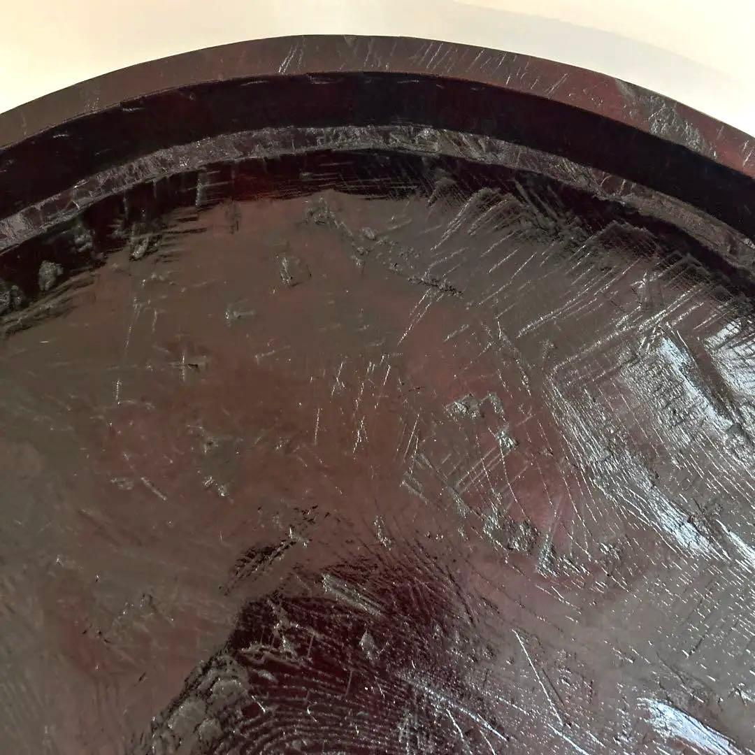 荒削り木製大盆　55㎝