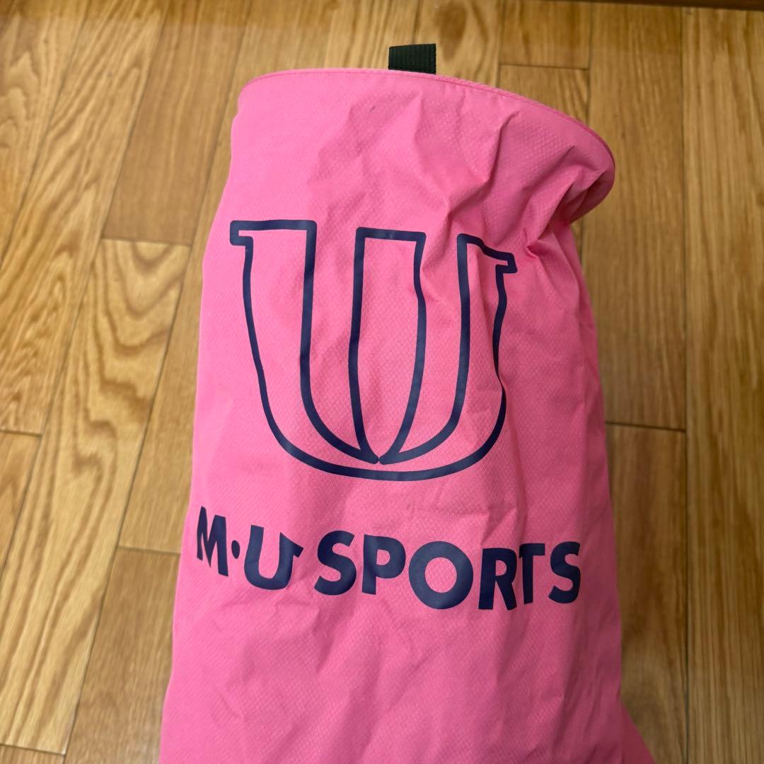 ｍu ＳＰＯＲＴＳ レディース キャディバッグ【ピンク】