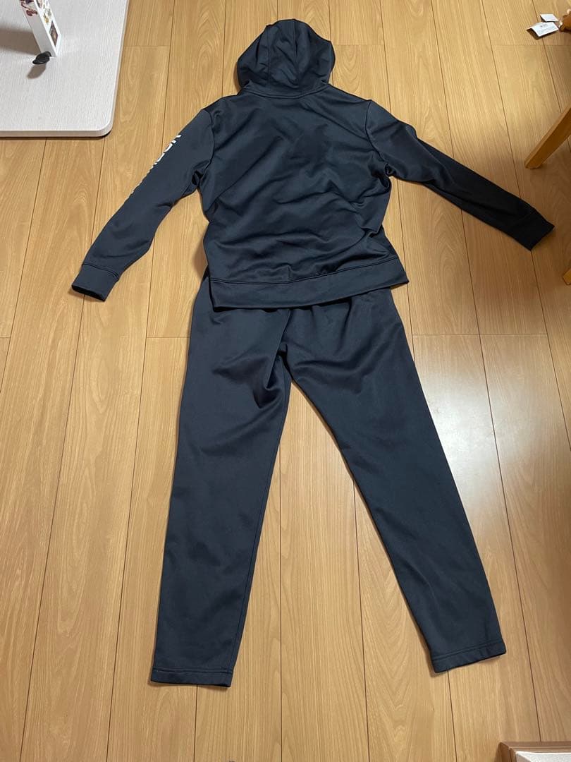 UNDER ARMOUR ジャージ上下セット M ダークグレー