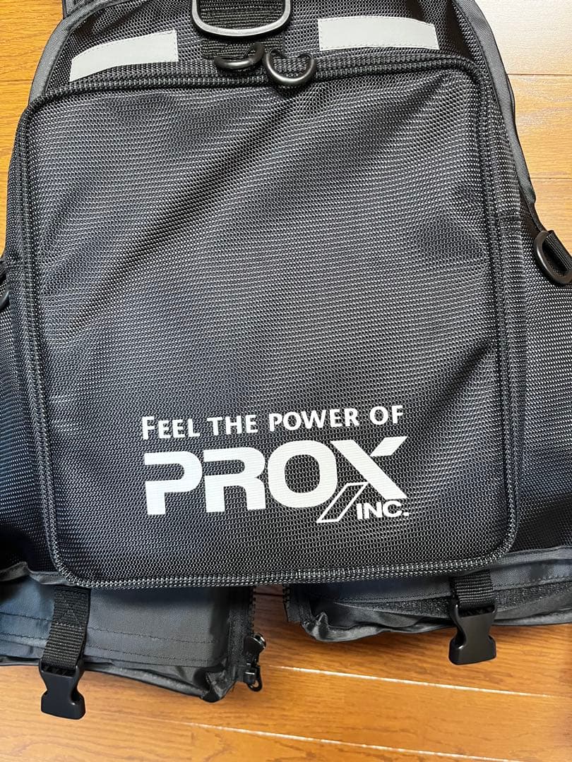 PRO X フィッシングフローティングベスト フリーサイズ(ブラック)