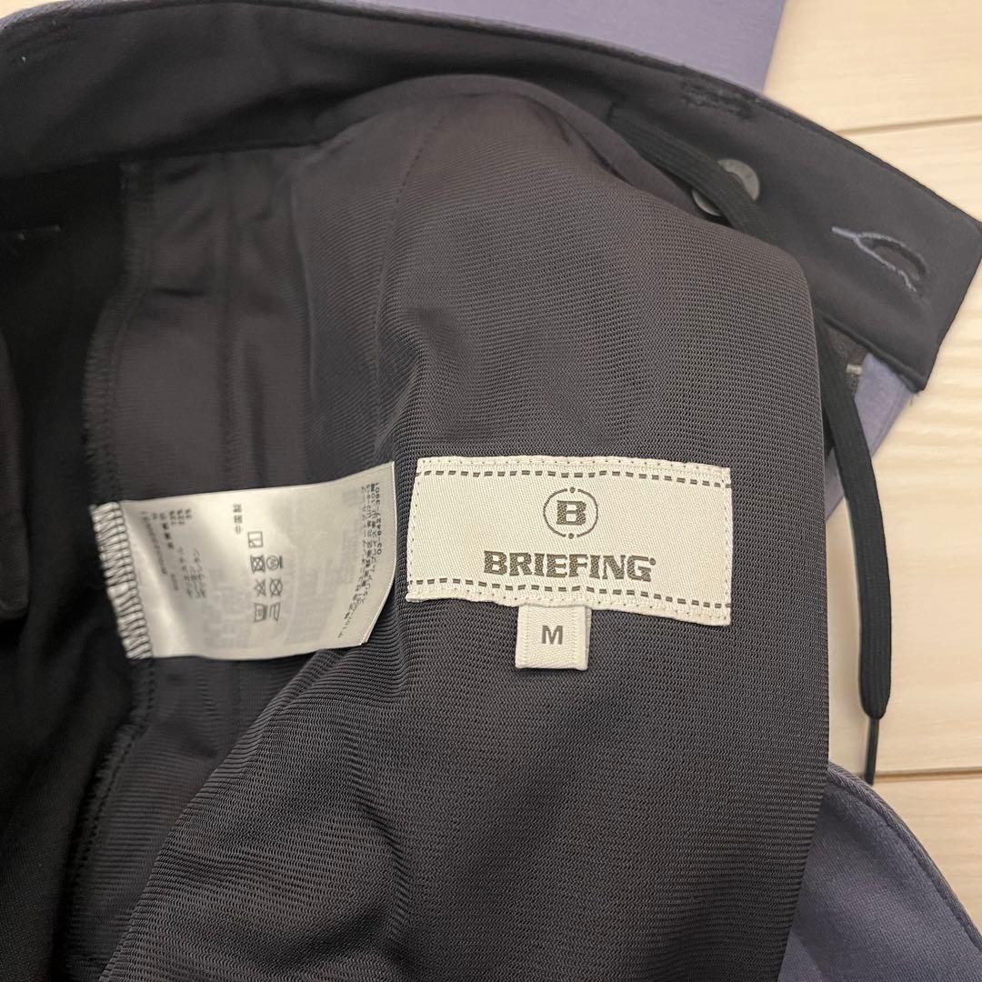 新品★34,100円 BRIEFING ラインロゴパンツ ゴルフズボン M
