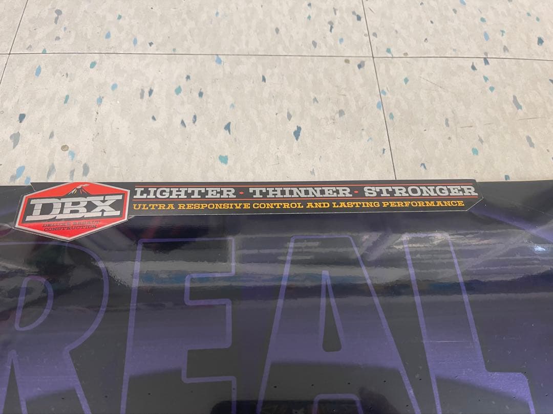 REAL OVAL BLUE FOIL DBX DECK8.38デッキ新品送料込